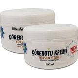 Fırsatkolik Çörekotu Yeni Formul Rahatlatıcı Masaj Kremi 200 ml 2 Adet - (DipCamo)Charcoal-White