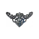 Fırsatkolik Dekoratif Köşe Süsü, Köşelik - Küçük, 19X34MM, Nikel, 1 Adet - 00 Siyah - Beyaz