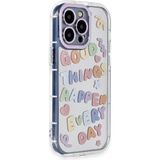 Fırsatkolik iPhone 15 Pro Max Kılıf Reflexion Desenli Kapak - Desen 7 - 00 Siyah - Beyaz