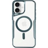 Fırsatkolik iPhone 16 Kılıf Boyi Magsafe Silikon Kapak - Turkuaz - 00 Siyah - Beyaz