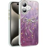 Fırsatkolik iPhone 16 Plus Kılıf Blade Aynalı Desenli Kapak - Desen 1 - 00 Siyah - Beyaz