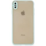 Fırsatkolik iPhone Xs Max Kılıf Montreal Silikon Kapak - Turkuaz - 00 Siyah - Beyaz