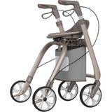 Fırsatkolik Karbon Lüks Rollator (Tekerlekli Yürüteç) - 00 Siyah - Beyaz