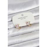 Fırsatkolik Kitty Model Gold Renk Pirinç Çocuk Küpe - 0 - Siyah