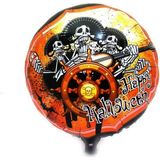 Fırsatkolik Kuru Kafalı Korsanlar Halloween Şekilli Folyo Balon 45 cm - 00Kırmızı