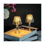 Fırsatkolik Mey Ithalat® Dekoratif Pilli LED Masa Lambası 12'li - 00 Siyah - Beyaz