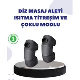 Fırsatkolik Mey Ithalat® Diz ve Dirsek Için Isıtmalı Masaj Dizlik Aparatı - 1BW-Beyaz