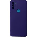 Fırsatkolik Mey Ithalat® General Mobile Gm 21 Plus Kılıf Nano Içi Kadife Silikon - Mor - 001-Mor