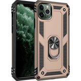 Fırsatkolik Mey Ithalat® iPhone 11 Pro Kılıf Sofya Yüzüklü Silikon Kapak - Gold - 00 Siyah - Beyaz