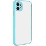 Fırsatkolik Mey Ithalat® iPhone 12 Kılıf Montreal Silikon Kapak - Turkuaz - 00 Siyah - Beyaz