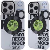 Fırsatkolik Mey Ithalat® iPhone 12 Pro Max Kılıf Apollo Magneticsafe Desenli Kapak - Apollo Şeffaf - 5 - 00 Siyah - Beyaz