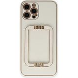 Fırsatkolik Mey Ithalat® iPhone 12 Pro Max Kılıf Coco Elit Kapak - Beyaz - 00 Siyah - Beyaz