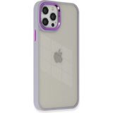 Fırsatkolik Mey Ithalat® iPhone 12 Pro Max Kılıf Dora Kapak - Lila - 00 Siyah - Beyaz