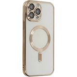 Fırsatkolik Mey Ithalat® iPhone 13 Pro Max Kılıf Kross Magneticsafe Kapak - Gold - 00 Siyah - Beyaz