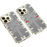 Fırsatkolik Mey Ithalat® iPhone 13 Pro Max Kılıf Mekanik Bumper Kapak - Gold - 00 Siyah - Beyaz
