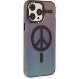 Fırsatkolik Mey Ithalat® iPhone 13 Pro Max Kılıf Venüs Magneticsafe Desenli Kapak - Venüs - 12 - 00 Siyah - Beyaz