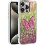 Fırsatkolik Mey Ithalat® iPhone 14 Pro Kılıf Blade Aynalı Desenli Kapak - Desen 5 - 00 Siyah - Beyaz