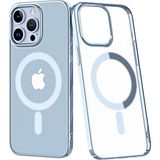 Fırsatkolik Mey Ithalat® iPhone 14 Pro Kılıf Element Magneticsafe Sert Kapak - Sierra Blue - 00 Siyah - Beyaz