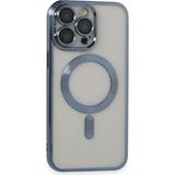 Fırsatkolik Mey Ithalat® iPhone 14 Pro Max Kılıf Kross Magneticsafe Kapak - Sierra Blue - 00 Siyah - Beyaz