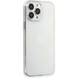 Fırsatkolik Mey Ithalat® iPhone 15 Pro Max Kılıf Pc Sert Şeffaf Kapak - Şeffaf - 00 Siyah - Beyaz