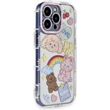 Fırsatkolik Mey Ithalat® iPhone 15 Pro Max Kılıf Reflexion Desenli Kapak - Desen 4 - 00 Siyah - Beyaz