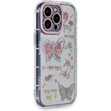 Fırsatkolik Mey Ithalat® iPhone 15 Pro Max Kılıf Reflexion Desenli Kapak - Desen 8 - 00 Siyah - Beyaz