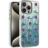 Fırsatkolik Mey Ithalat® iPhone 16 Pro Kılıf Blade Aynalı Desenli Kapak - Desen 9 - 00 Siyah - Beyaz