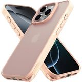 Fırsatkolik Mey Ithalat® iPhone 16 Pro Kılıf Elegant Kapak - Pudra - 00 Siyah - Beyaz