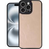 Fırsatkolik Mey Ithalat® iPhone 16 Pro Max Kılıf Aras Deri Kapak - Pudra - 00 Siyah - Beyaz