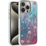 Fırsatkolik Mey Ithalat® iPhone 16 Pro Max Kılıf Blade Aynalı Desenli Kapak - Desen 4 - 00 Siyah - Beyaz