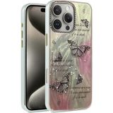 Fırsatkolik Mey Ithalat® iPhone 16 Pro Max Kılıf Blade Aynalı Desenli Kapak - Desen 6 - 00 Siyah - Beyaz
