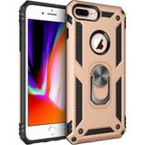Fırsatkolik Mey Ithalat® iPhone 7 Plus Kılıf Sofya Yüzüklü Silikon Kapak - Gold - 00 Siyah - Beyaz