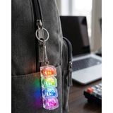 Fırsatkolik Mey Ithalat® Işıklı Klavye-Stres Giderici Anahtarlık - Blue Switch - 00 Siyah - Beyaz