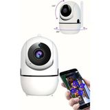 Fırsatkolik Mey Ithalat® Mini Ip Kamera Hareketli Güvenlik Kamerası Kablosuz Wifi Kamera Mikrofonlu - Beyaz