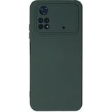 Fırsatkolik Mey Ithalat® Poco M4 Pro 4g Kılıf Nano Içi Kadife Silikon - Koyu Yeşil - 004-Yeşil