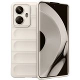 Fırsatkolik Mey Ithalat® Realme 10 Pro 5g Kılıf Optimum Silikon - Krem - 00 Siyah - Beyaz
