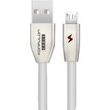 Fırsatkolik Mey Ithalat® S53 LED Işıklı Micro USB Kablo 1m 3A - Beyaz