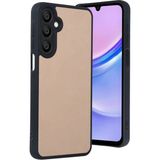 Fırsatkolik Mey Ithalat® Samsung Galaxy A15 4g Kılıf Aras Deri Kapak - Pudra - 00 Siyah - Beyaz