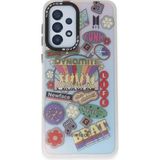 Fırsatkolik Mey Ithalat® Samsung Galaxy A33 5g Kılıf Estoril Desenli Kapak - Estoril - 14 - 00 Siyah - Beyaz