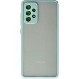 Fırsatkolik Mey Ithalat® Samsung Galaxy A72 Kılıf Montreal Silikon Kapak - Turkuaz - 00 Siyah - Beyaz