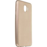 Fırsatkolik Mey Ithalat® Samsung Galaxy J4 Kılıf First Silikon - Gold - 00 Siyah - Beyaz