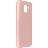 Fırsatkolik Mey Ithalat® Samsung Galaxy J6 Kılıf First Silikon - Rose Gold - 00 Siyah - Beyaz