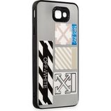 Fırsatkolik Mey Ithalat® Samsung Galaxy J7 Prime Kılıf Mirror Desenli Kapak - Mirror - 6 - 00 Siyah - Beyaz