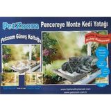 Fırsatkolik Mey Ithalat® Vakumlu Kedi Pencere Yatağı | Güneş Alan Kedi Cam Yatağı | Dayanıklı & Konforlu Petzoom - Standart
