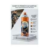 Fırsatkolik Mey Ithalat® Valfli Kamp Gazı Kartuşu 400 ml - Portatif Ocak & Pürmüz Tüpü 723212 - 00 Siyah - Beyaz