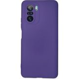 Fırsatkolik Poco F3 Kılıf Nano Içi Kadife Silikon - Mor - 001-Mor