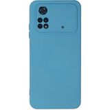 Fırsatkolik Poco M4 Pro 4g Kılıf Nano Içi Kadife Silikon - Mavi - 005-Mavi