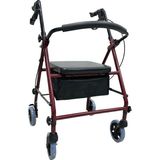 Fırsatkolik PR-880 Alüminyum Rollator (Tekerlekli Yürüteç) - 00 Siyah - Beyaz
