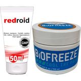 Fırsatkolik Redroid Hemeroid Baağsur Için 50 ml Kremi + Biofreeze Paincream 150 ml Sırt Bel Diz Dirsek Iskelet Kas Agrilarina Teskin Edici Krem - Standart