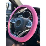 Fırsatkolik Silikon Direksiyon Kılıfı Pembe - Açık Pembe
